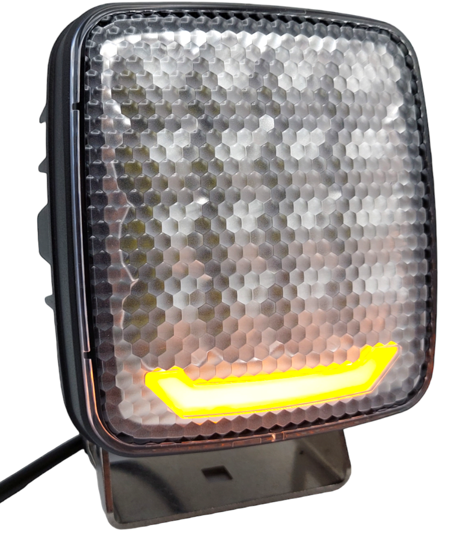 Ollson Silverback 80 Watt LED-Arbeitslampe mit orangefarbenem