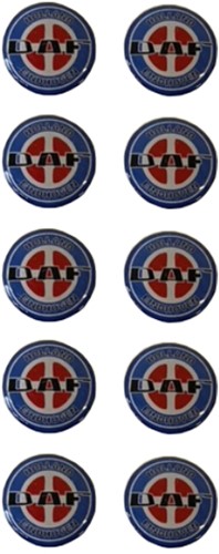 Wheel Nut Cap Stickers DAF Eindhoven