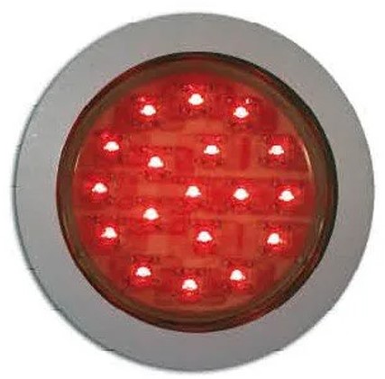 Innenbeleuchtung LED Einbau rot 24 Volt Truck Accessoires
