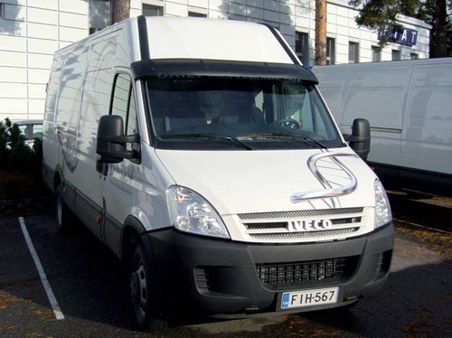 Acryl Zonneklep Renault Master tot 2010