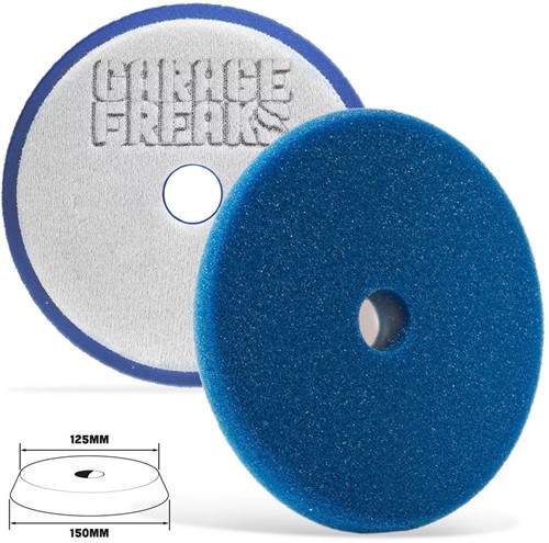 Garage Freaks Polishing Pad Soft Cut Foam blue 150 mm