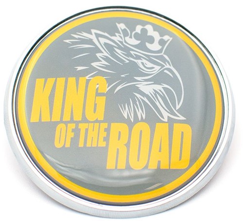 Embleem Rond King of the Road