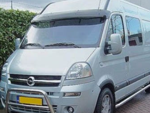 Acryl Zonneklep Opel Movano tot 2010