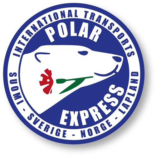 Sticker rond - Polar Express