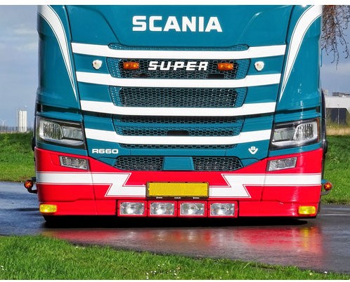 Scania mit Logo Next Generation Aufkleber Paar