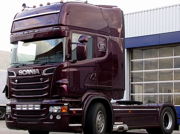 Acryl Sonnenblende für Scania Streamline 80 mm tiefer