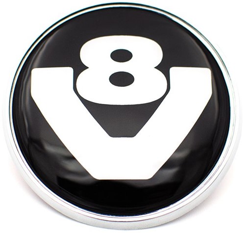 Emblem runder V8