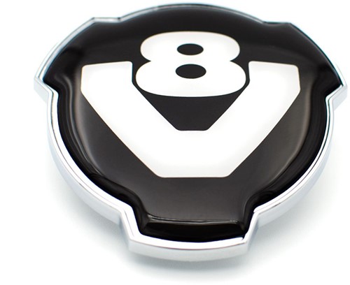 Scania Grill Emblem V8 Black