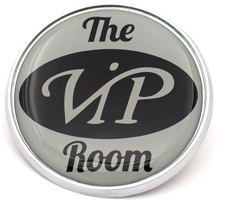 Embleem Rond VIP Room