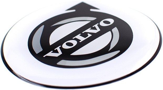 Auto 3D Metall Emblem Aufkleber für Volvo,  ABS-Karosserie-Emblem-BuchstabenAuto Frontklappe Trunk Autoaufkleber Körper  Dekoration,F : : Auto & Motorrad